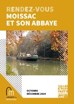 Couverture programme automne 2024 - Moissac Tarn et Garonne Occitanie Sud Ouest